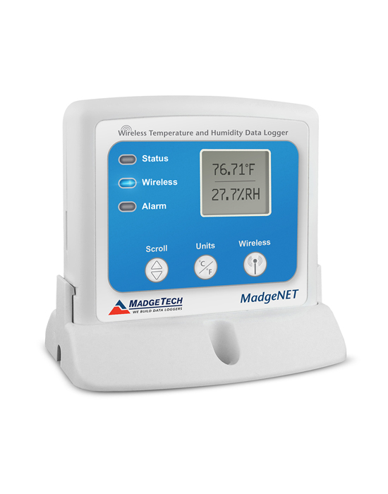 RFRHTemp2000A is a wireless temperature and humidity data logger. | CMC Ingeniería Médica - Cali, Colombia