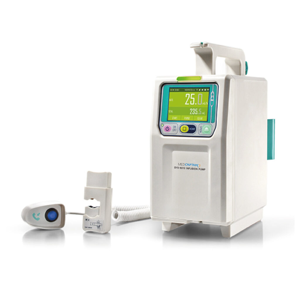 Bomba de Infusion Medcaptain SYS 6010 | CMC Ingeniería Médica - Cali, Colombia