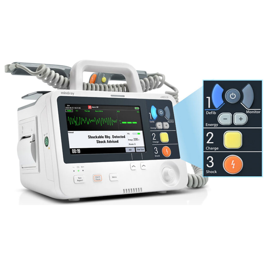 Desfibrilador Manual Mindray Umed 20 | CMC Ingeniería Médica S.A.S. | Cali, Colombia