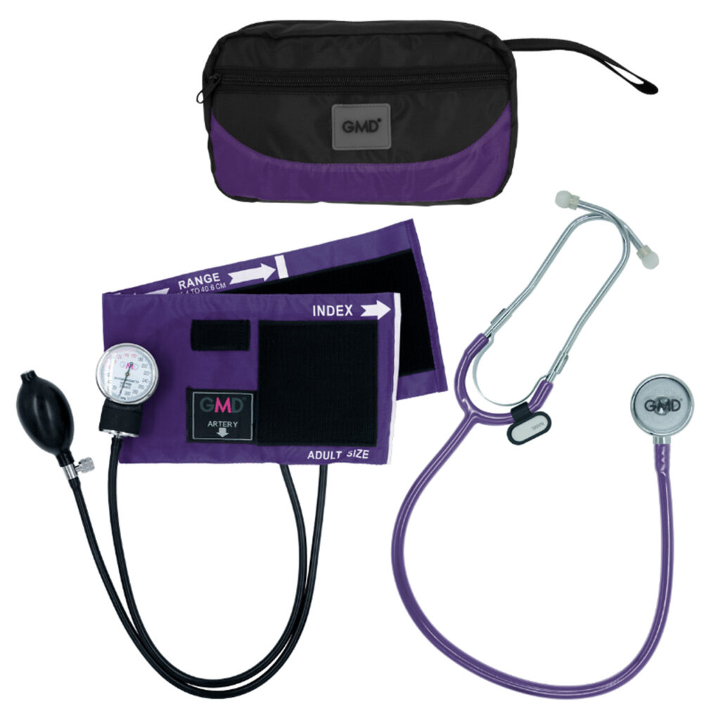 Kit Fonendoscopio y Tensiómetro GMD Fusión Colors + Estuche | CMC Ingeniería Médica S.A.S. | Cali, Colombia
