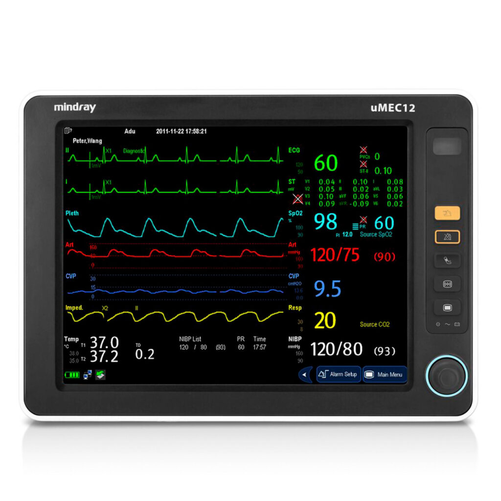 Monitor De Signos Vitales Mindray Umec 12-2 Pantalla Touch | CMC Ingeniería Médica S.A.S. | Cali, Colombia