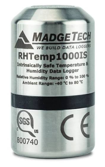 Registrador de datos de humedad y temperatura RHTemp1000IS