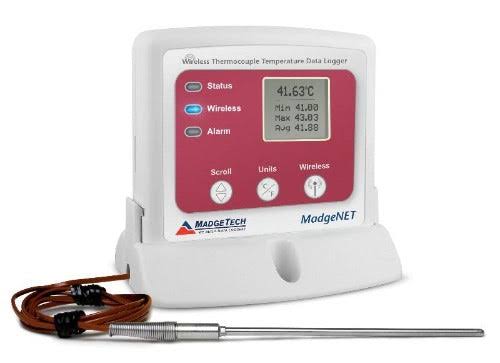 Registrador remoto de temperatura con termocupla RFtctemp2000A