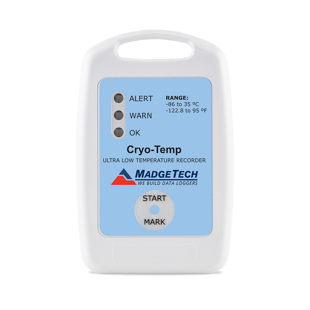 Registrador de datos de baja temperatura Cryotemp