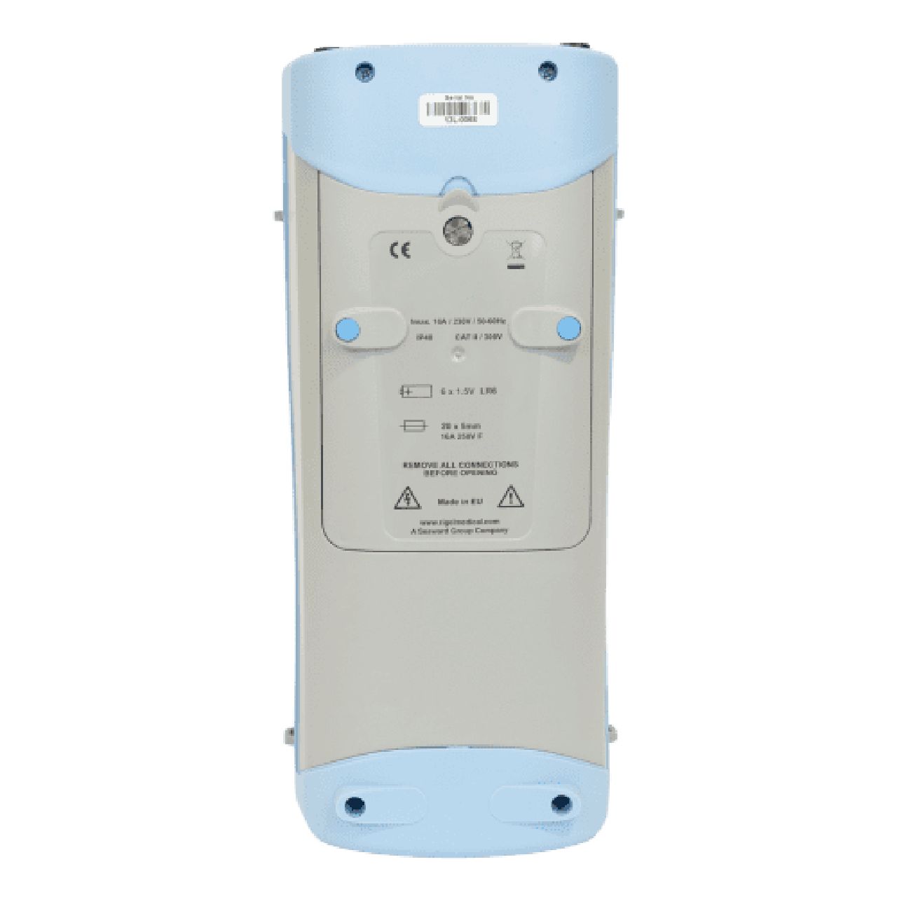 Rigel 62353+ Kit, analizador de seguridad eléctrica portátil conforme a la norma IEC 62353 para pruebas post-reparación de equipos electromédicos en Colombia