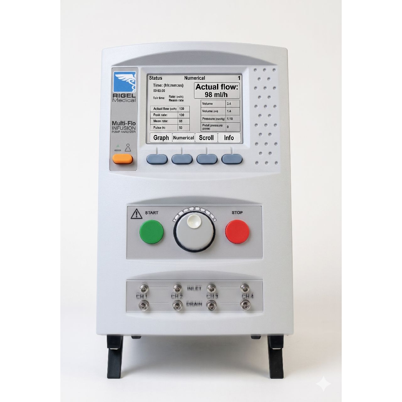 Rigel Multi-Flo 1 Canal | Analizador de Bombas de Infusión - Imagen 2