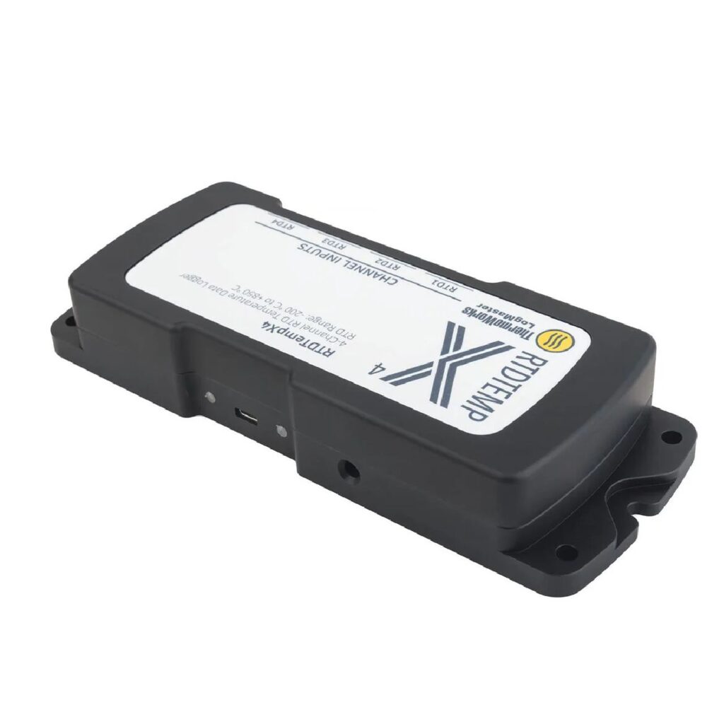 Datalogger RTDTempX4 MadgeTech, registrador de temperatura de 4 canales RTD para mapeo térmico de autoclaves, incubadoras y cámaras climáticas en Colombia